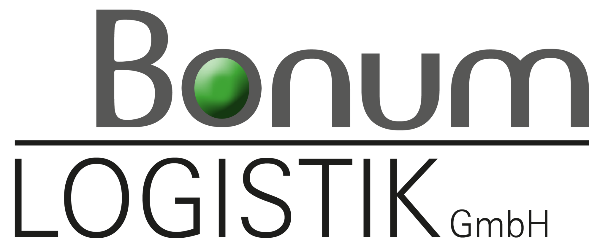 Kundenlogo Bonum Logistik in Farbe